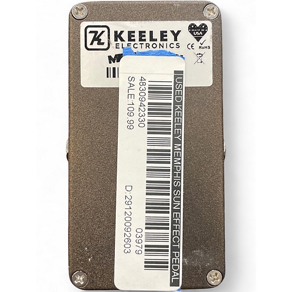 Used Keeley Memphis Sun Effect Pedal