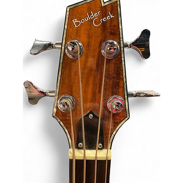Used Boulder Creek EBR3N4 Natural Acoustic Bass Guitar