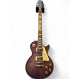 Used Epiphone Les Paul Ultra III Trans Purple Solid Body Electric Guitar