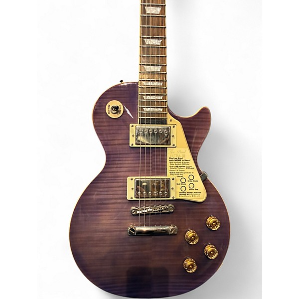 Used Epiphone Les Paul Ultra III Trans Purple Solid Body Electric Guitar
