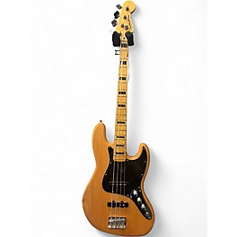 Used Squier Classic Vibe 70s Jazz Bass Natural Electric Bass Guitar