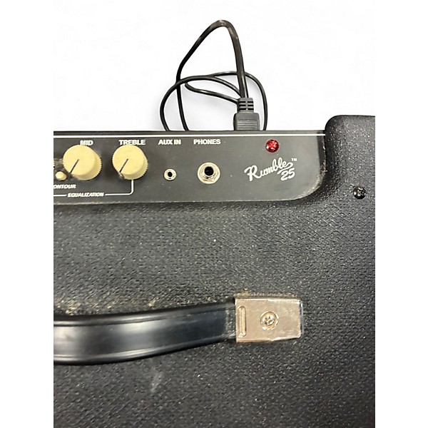 Used Fender Rumble 25 25W 1x8 Bass Combo Amp