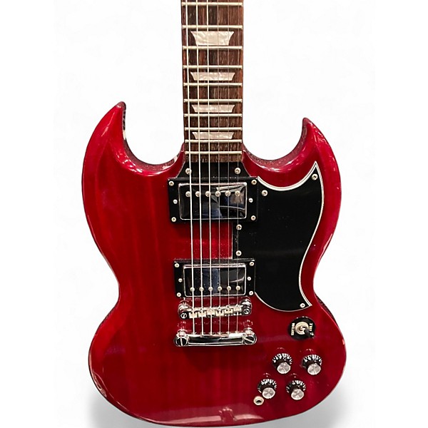 Used Epiphone G400 Cherry Solid Body Electric Guitar