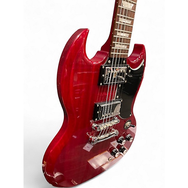 Used Epiphone G400 Cherry Solid Body Electric Guitar