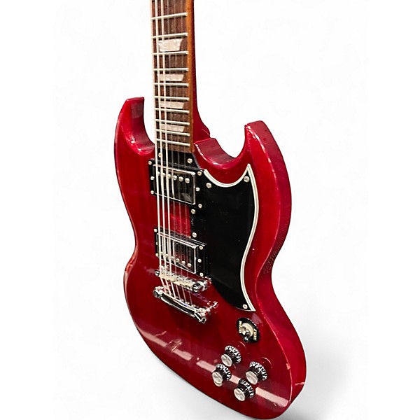 Used Epiphone G400 Cherry Solid Body Electric Guitar