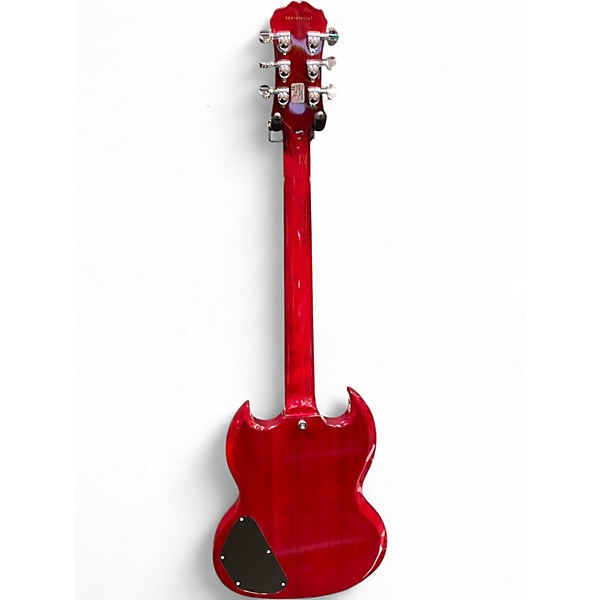 Used Epiphone G400 Cherry Solid Body Electric Guitar