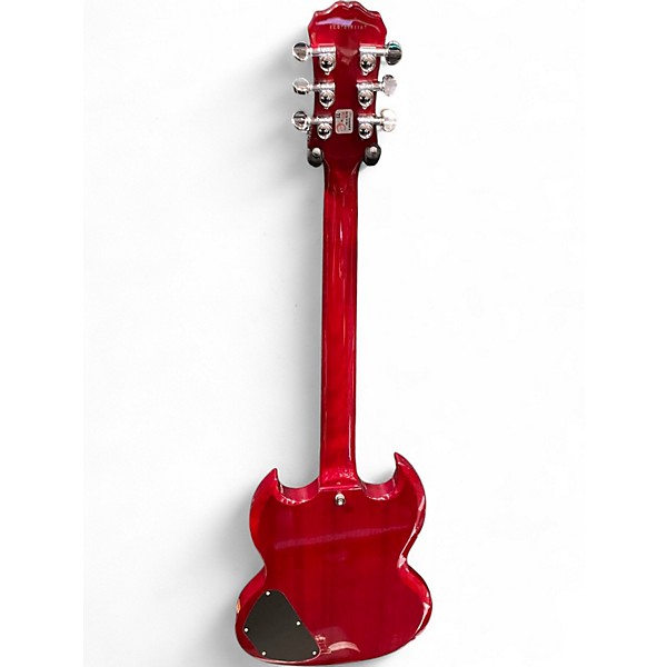 Used Epiphone G400 Cherry Solid Body Electric Guitar