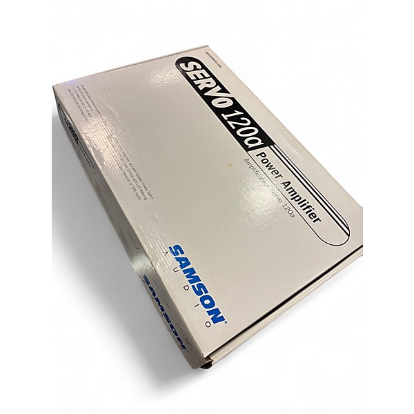 Used Samson Servo 120a Power Amp