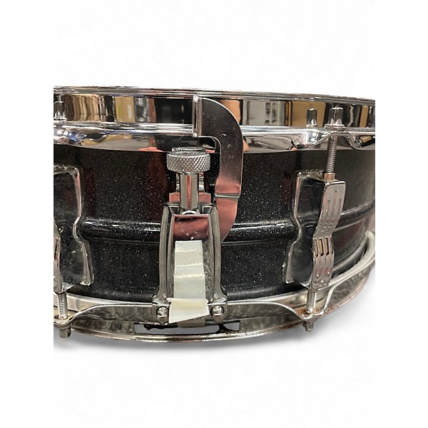 Used Ludwig 5X14 Acrolite Snare Black Galaxy Drum