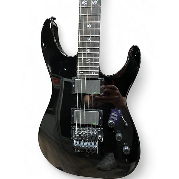 Used ESP LTD KH602 Kirk Hammett Signature Black Solid Body Electric Guitar