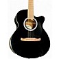 Used Fender FA135CE Concert Black Acoustic Electric Guitar