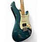 Used 2015 Fender Standard Stratocaster HSS Tidepool Solid Body Electric Guitar
