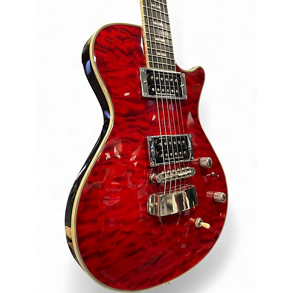 Used Hagstrom Ultra Swede Burgundy Burst Solid Body Electric Guitar