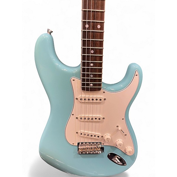 Used Fender Eric Johnson Rosewood Tropical Turquoise Solid Body Electric Guitar