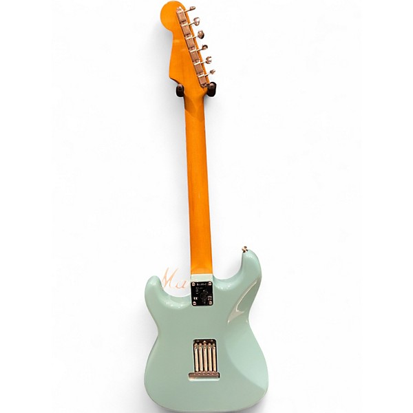 Used Fender Eric Johnson Rosewood Tropical Turquoise Solid Body Electric Guitar