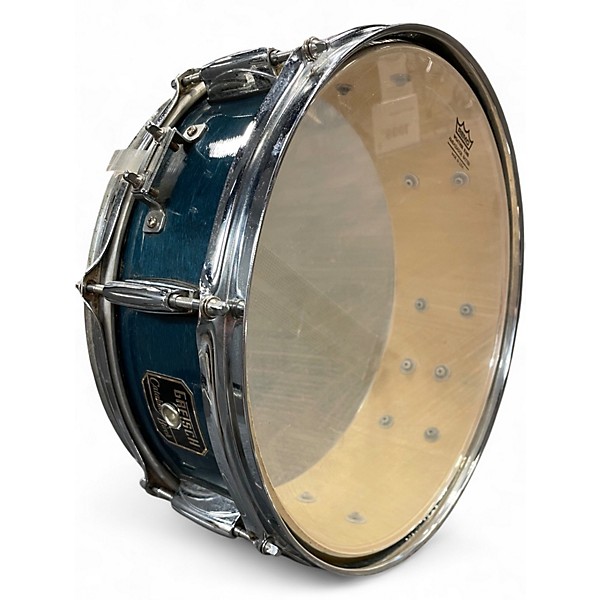 Used Gretsch Drums 14X5 Catalina Birch Blue Stain Drum