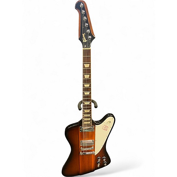Used 2016 Gibson Firebird V Vintage Sunburst Solid Body Electric Guitar