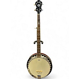 Used Fender Closed Back Banjo Natural Banjo