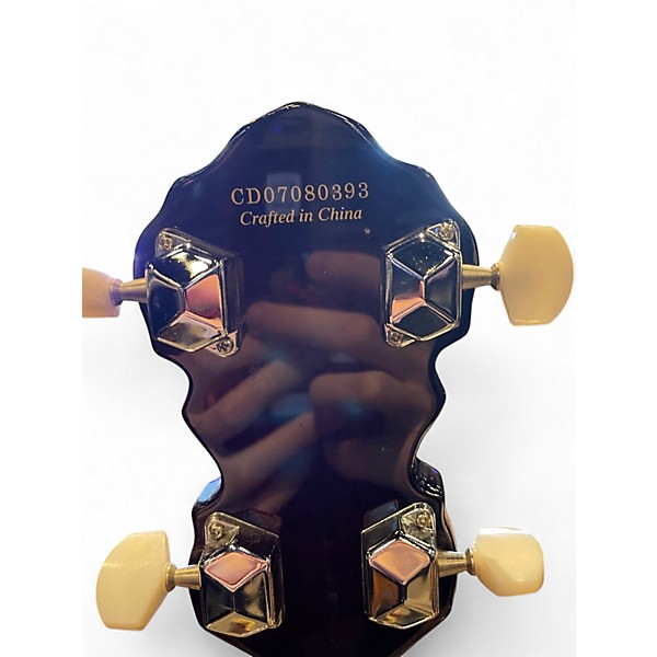 Used Fender Closed Back Banjo Natural Banjo