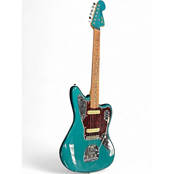 Used Fender Vintera 60s Jaguar BLUE Solid Body Electric Guitar