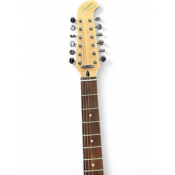 Used Squier JAZZMASTER XIII WHITE Solid Body Electric Guitar