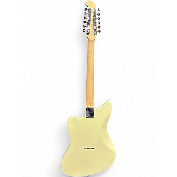 Used Squier JAZZMASTER XIII WHITE Solid Body Electric Guitar