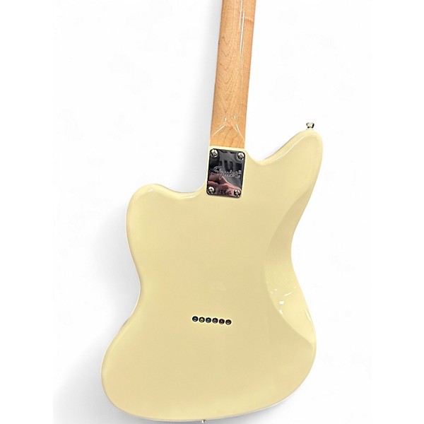Used Squier JAZZMASTER XIII WHITE Solid Body Electric Guitar