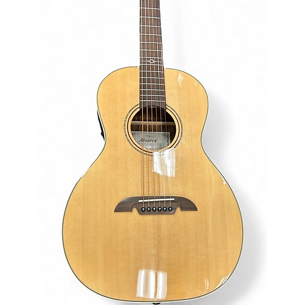 Used Alvarez AP70E Natural Acoustic Electric Guitar