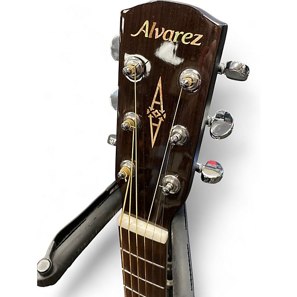 Used Alvarez AGFM80CEARSHB Sandburst Acoustic Electric Guitar