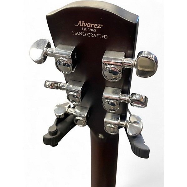 Used Alvarez AGFM80CEARSHB Sandburst Acoustic Electric Guitar