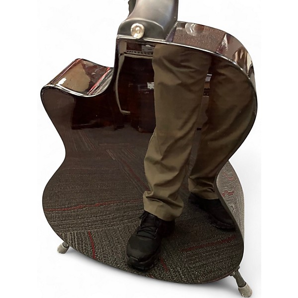 Used Alvarez AGFM80CEARSHB Sandburst Acoustic Electric Guitar