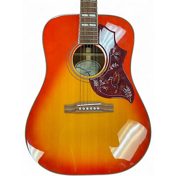 Used Epiphone HUMMINGBIRD STUDIO Sunburst Acoustic Electric Guitar