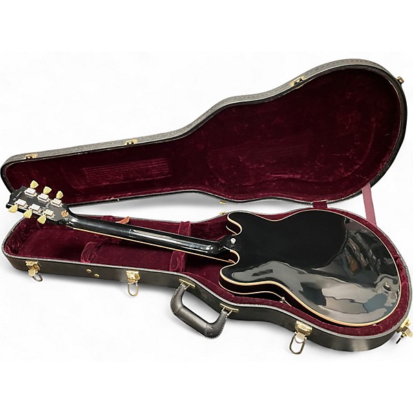 Used Gibson Custom ES-339 Ebony Hollow Body Electric Guitar