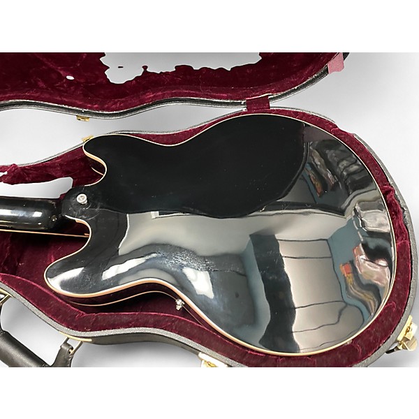 Used Gibson Custom ES-339 Ebony Hollow Body Electric Guitar