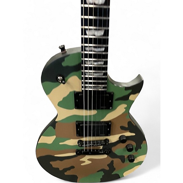 Used ESP LTD EC1000 Camo Solid Body Electric Guitar