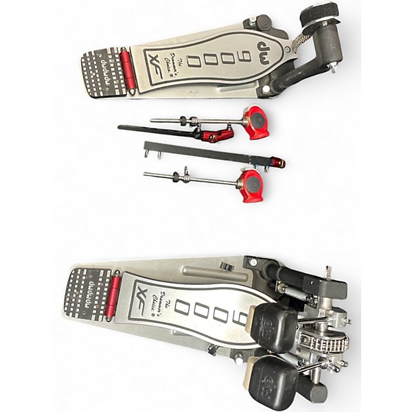 Used DW 9000 Series Double XF Double Bass Drum Pedal