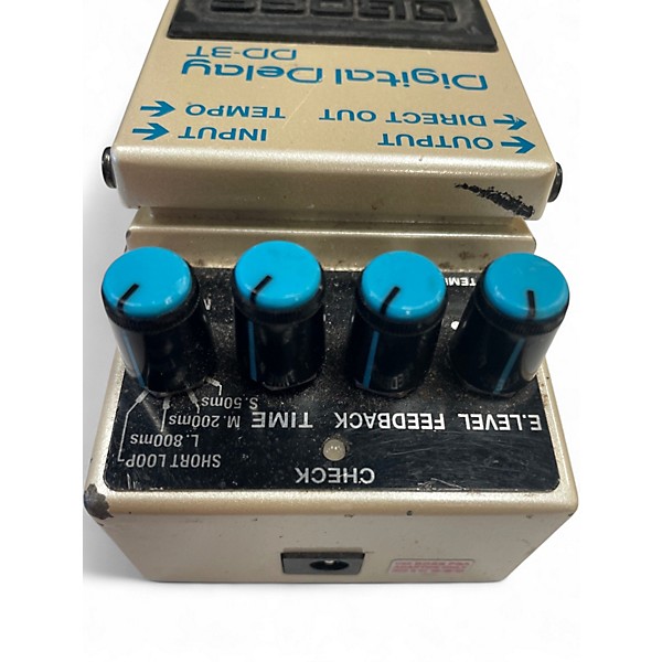 Used BOSS DD3T Digital Delay Effect Pedal
