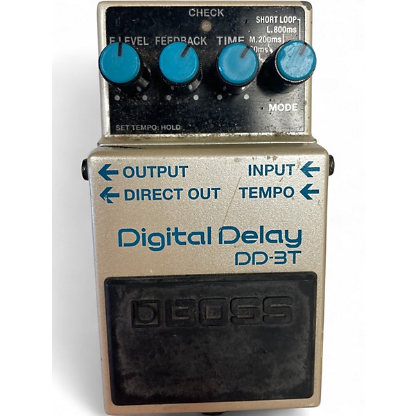 Used BOSS DD3T Digital Delay Effect Pedal