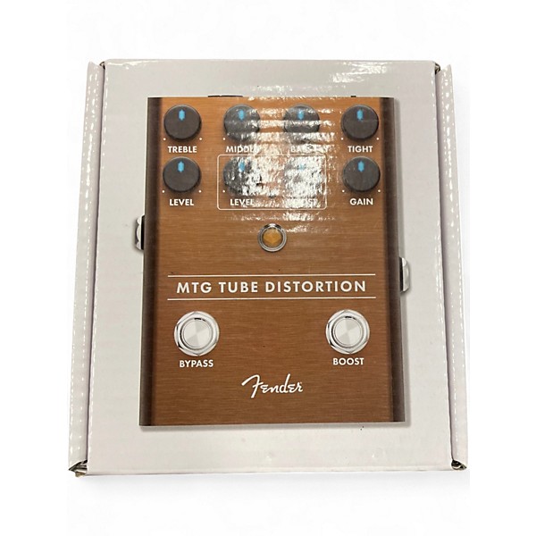 Used Fender MTG Tube Distortion Effect Pedal