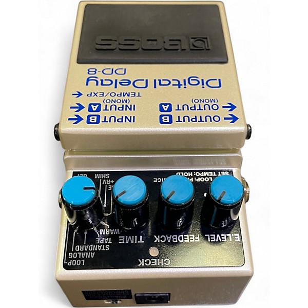 Used BOSS dd8 digital delay Effect Pedal