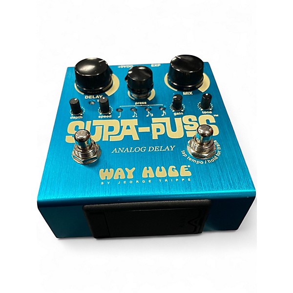 Used Way Huge Electronics WHE701 Aqua Puss Analog Delay Effect Pedal