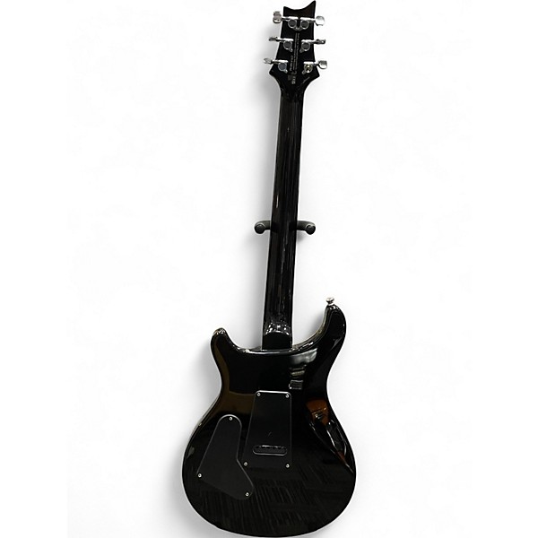 Used PRS SE Custom 24 Black Gold Wrap Solid Body Electric Guitar