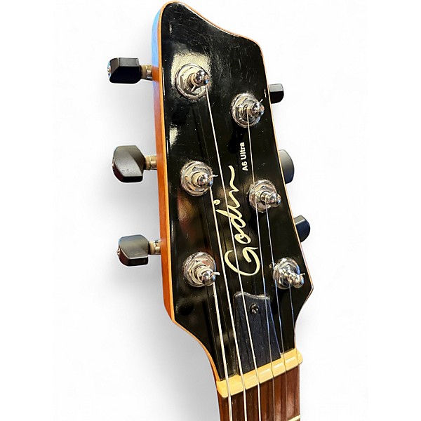 Used Godin A6 ULTRA NATURAL Hollow Body Electric Guitar