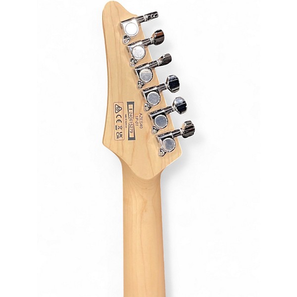 Used Ibanez AZES40 Purist Blue Solid Body Electric Guitar