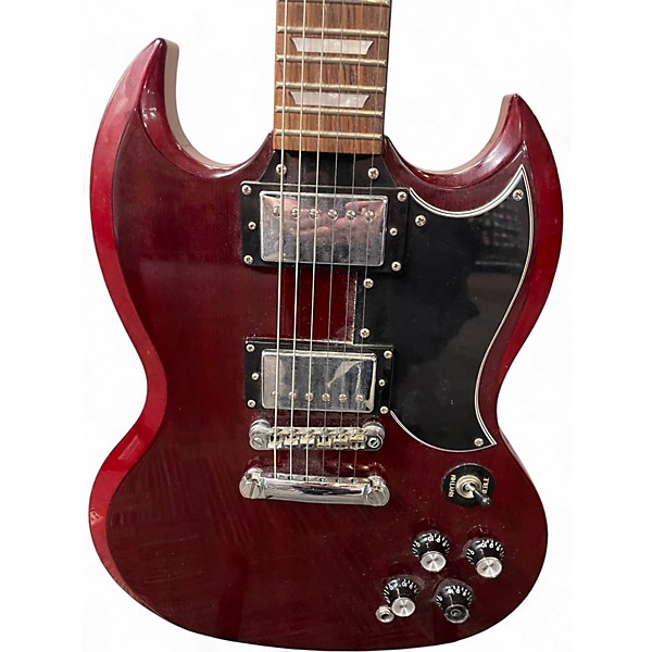 Used Epiphone SG Cherry Solid Body Electric Guitar