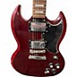 Used Epiphone SG Cherry Solid Body Electric Guitar