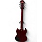 Used Epiphone SG Cherry Solid Body Electric Guitar
