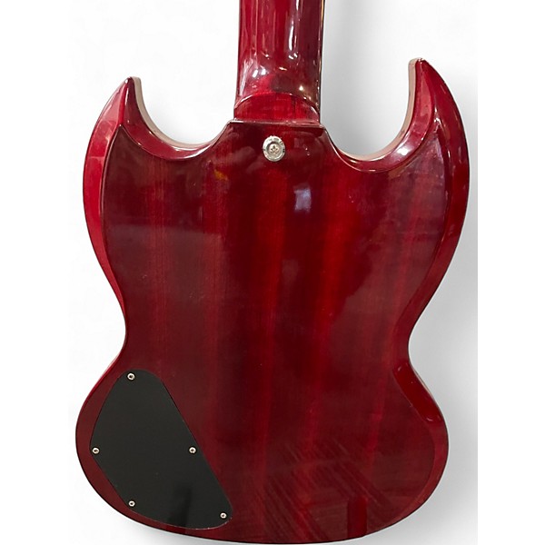 Used Epiphone SG Cherry Solid Body Electric Guitar