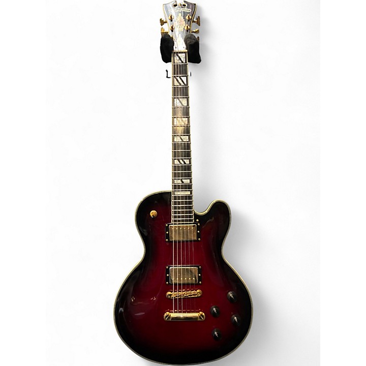 Used D'Angelico New Yorker SD-9 Wine Red Burst Solid Body Electric