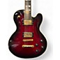 Used D'Angelico New Yorker SD-9 Wine Red Burst Solid Body Electric Guitar